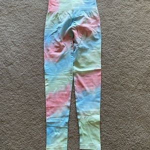 Allure leggings- Tye Dye